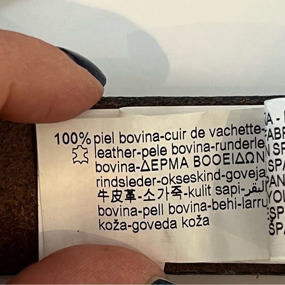 ScreenWorn Interview with the Vampire Mens Leather Western Belt Turquoise Buckle - Picture 8 of 14